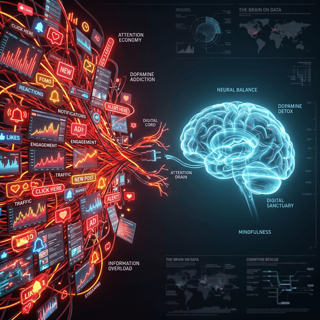 Dé-dopaminez Votre Cerveau : Survie en Économie de l'Attention